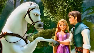 حرامي بيخاطر بحياته علشان ينقذ الاميره المفقوده من الساحره اللي خطفتها| ملخص فيلم Tangled