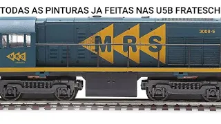 TODAS AS PINTURAS JÁ FEITAS NAS U5B FRATESCHI