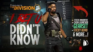 The Division 2 Hidden DMG & Crazy Hacks that give you the Competitive Edge...!