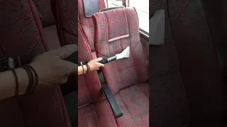 18 August 2022. Bus seats cleaning services