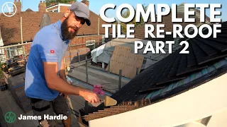 COMPLETE TILE RE-ROOF (PART 2)