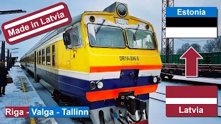 Old Rail Baltica: from Riga to Tallinn by Train via Valga with Vivi and Elron