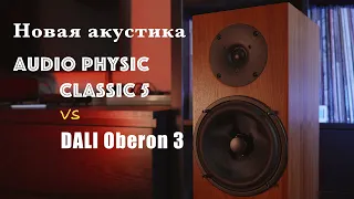 Новая акустика Audio Physic Classic 5 против DALI Oberon 3