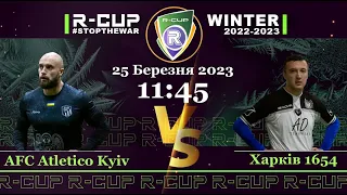 AFC Atletico Kyiv 2-2  Харків 1654   GC SLAVSANT-PERUN R-CUP WINTER 22'23' #STOPTHEWAR в м. Києві