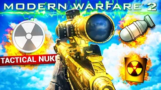 NUKE in EVERY Modern Warfare but its Sniping Only.. (COD Challenge)