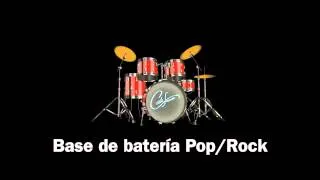 Base de BATERÍA POP/ROCK 4/4 120BPM🥁