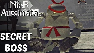 Nier Automata - Father Servo Final Form Boss Fight (Secret Ultimate Boss)