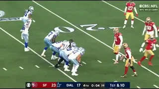 Controversial Ending To The Cowboys Vs 49ers Playoff Game