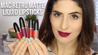 MAC Retro Matte Liquid Lipsticks: Review & Swatches | Lily Pebbles