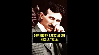 5 Unknown Facts About Nikola Tesla #shorts #motivation