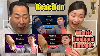 When Asian is a Difficulty Mode 1, 2 & 3 / EMOTIONAL DAMAGE / Japanese Lady Reaction / English ver