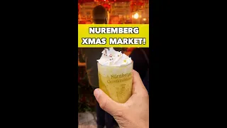 World Famous Christmas Market in Nuremberg, Bavaria Germany (Der Nürnberger Christkindlesmarkt)