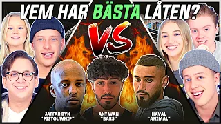 VEM HAR BÄSTA LÅTEN? (Jaffar Byn, Haval, Ant Wan) | Swedish Rap Reaction | #14