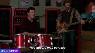 Glee - Don't Go Breaking My Heart (legendado)