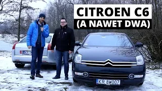 Używane Citroen C6 3.0 V6 benzyna i diesel - kolekcja dwóch "full wypasów"