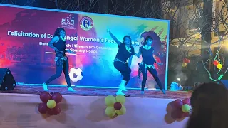 Mix dance at East Bengal felicitation 2024 / no copyright #india #bollywoodsongs #dance