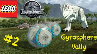 LEGO Jurassic World Part 2 Riding the Gyrospheres