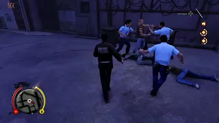 Sleeping Dogs - Police Assault Gang´s Valley Gameplay