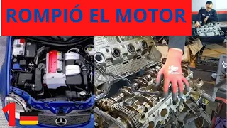 🔻MERCEDES BENZ SLK🔻KOMPRESSOR Daños de Culata 🙈  Que pasó? 🔥Desarmar Motor Engine Tear Down 🛠️