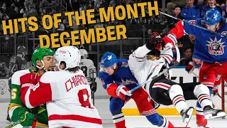 NHL Hits of the Month December 2022