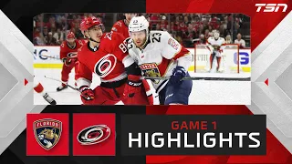 FULL HIGHLIGHTS: Game 1 - Florida Panthers vs. Carolina Hurricanes (4OT)