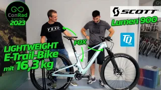 Scott Lumen eRide 900 - 16,3kg leicht, TQ-Motor, voll Fox!