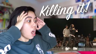 Reacting to RUSH BALL vs Les Twins WDC 2019 FINAL HIPHOP