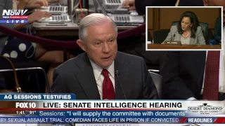 HEATED: Sen. Kamala Harris vs. AG Jeff Sessions - Senate Intelligence Committee Hearing (FNN)