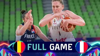 SEMI-FINALS: Belgium v France | Full Basketball Game |FIBA Women's EuroBasket 2023