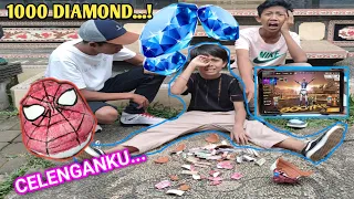 RASYA ANAK FREE FIRE BONGKAR CELENGAN KARAKTER SPIDERMAN, DEMI BELI 1000 DIAMOND! | Mikael TubeHD