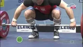 Men 77 kg  European Weightlifting Championship 2013