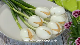 ЗАКУСКА "БЕЛЫЕ ТЮЛЬПАНЫ" / APPETIZER "White Tulips"