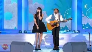 France 2  -Champs Elysées - Nolwenn Leroy & Laurent Voulzy - Belle Ile en mer