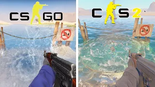 CS2 vs CSGO Improvement | Details And Physics Comparison