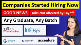 🔴No % Criteria Jobs | Any Graduate from IT & Non-IT | 500+ hiring partners