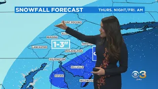 Philadelphia Weather: How Much Snowfall To Expect