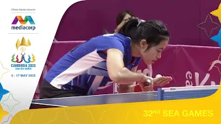 Thailand 3-0 Malaysia | Women's Team Final Highlights | Table Tennis | SEA Games 2023