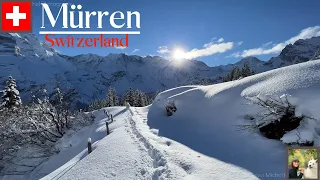 Mürren Jungfrauregion - Interlaken - Switzerland 4K