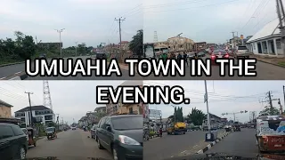 UMUAHIA TOWN IN THE EVENING 😲😲!! #umuahia #abiastate #alexotti #abiastate #abianewstoday #abiaupdate