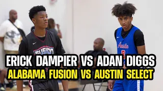 5 Star 7th Graders Adan DIggs vs Erick Dampier Jr #1 vs #2 Austin Select 2028 vs Alabama Fusion