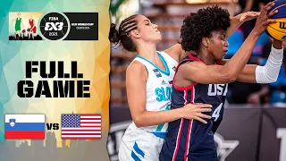 Slovenia v USA | Women's - Full Game | FIBA 3x3 U18 World Cup 2021