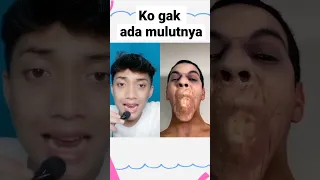 kaget banget ko dia gak ada mulutnya‼️😳#shorts #viral