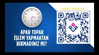 EFT Saati Kaçacak Diye Apar Topar İşlem Yapmaktan Bıkmadınız Mı?