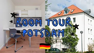 ROOM TOUR | COMPARING STUDENT DORMITORIES | Potsdam, Germany 2022