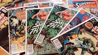 Amazing Hillsville Flea Market Comic Book Haul! Alan Moore Swamp Thing Keys For Super Cheap!