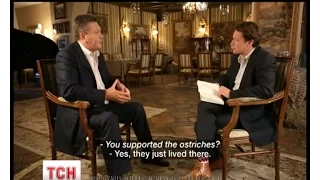 Віктор Янукович вийшов на зв’язок із журналістами