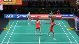 Pearly Tan/Thinaah M 🇲🇾 vs Kititharakul/Awinda 🇹🇭 -BATC2024