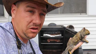 First Time Smoked Squirrel Catch and Cook