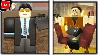 STRANGE BATHTUB WAR is BACK (BADGES and GAMEPASSES) in SKIBIDI TOILET MORPHS - Roblox