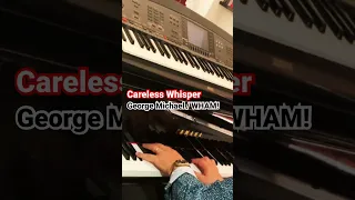 Careless Whisper - George Michael / WHAM! #pianocover #pianotutorial #piano #short 🎹